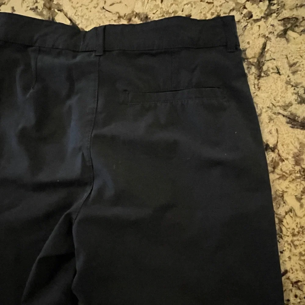 OLD NAVY Boys Navy Blue Polyester Spandex Stretch Shorts 8